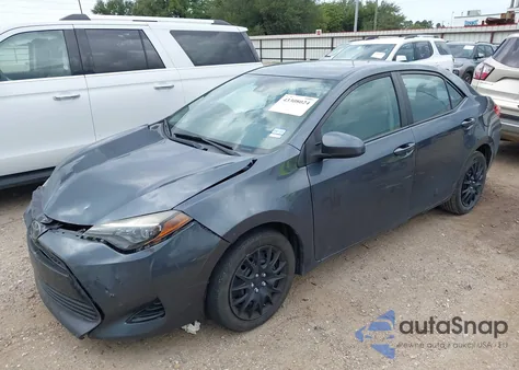 2018 Toyota Corolla Le из США, поврежденный, VIN 2T1BURHE4JC033351